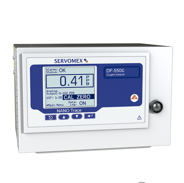 Analizador de oxígeno optimizado para mediciones de calidad en gases electrónicos de alta pureza | SERVOPRO NanoTrace DF-550E | SERVOMEX